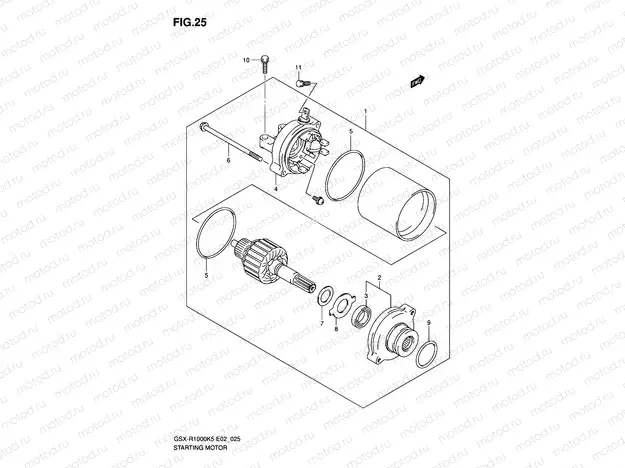 25 - STARTING MOTOR