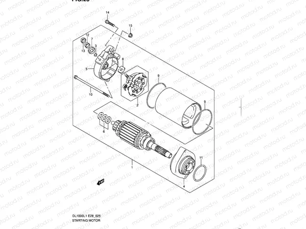 25 - STARTING MOTOR