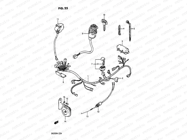 25 - WIRING HARNESS