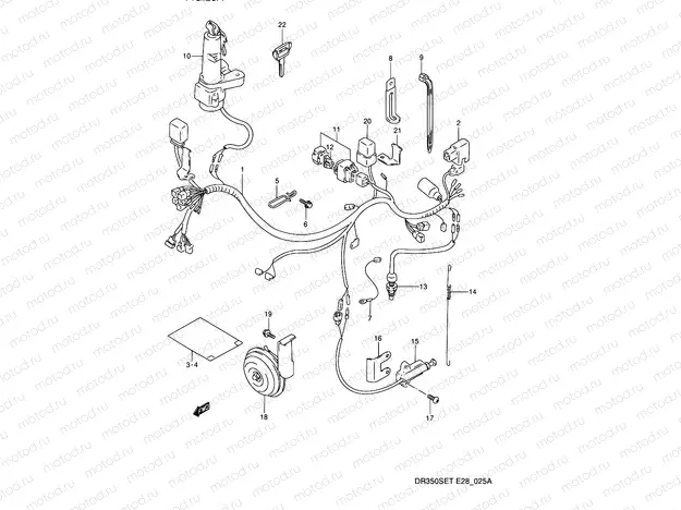 25A - WIRING HARNESS (MODEL R/S/T)