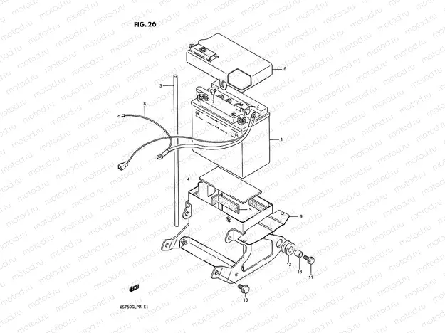 26 - BATTERY (MODEL F)