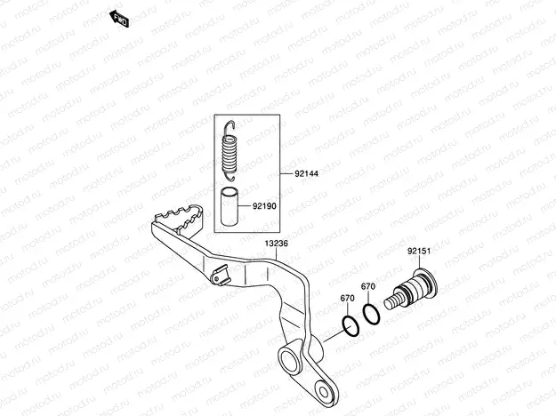 26 - BRAKE PEDAL