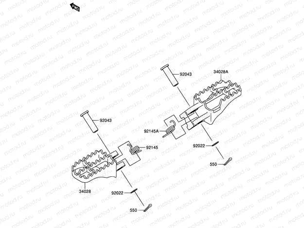 26 - FOOTREST