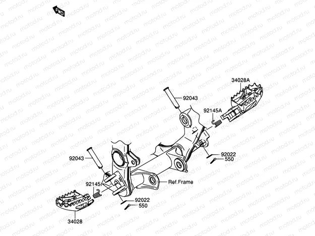 26 - FOOTREST