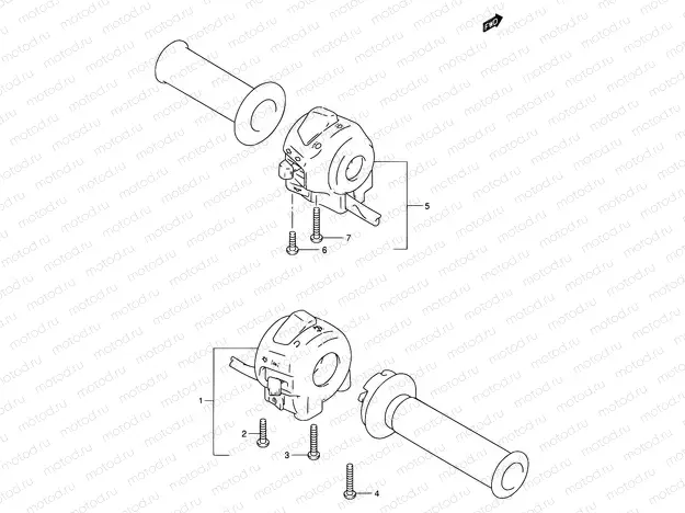 26 - HANDLE SWITCH