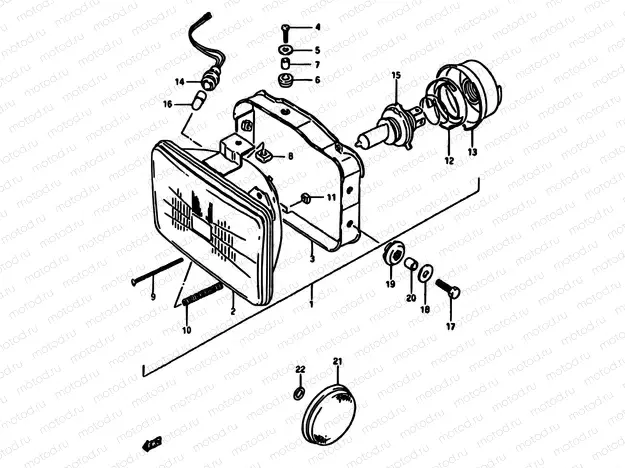 26 - HEADLAMP