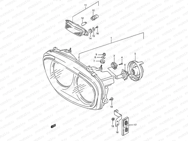 26 - HEADLAMP