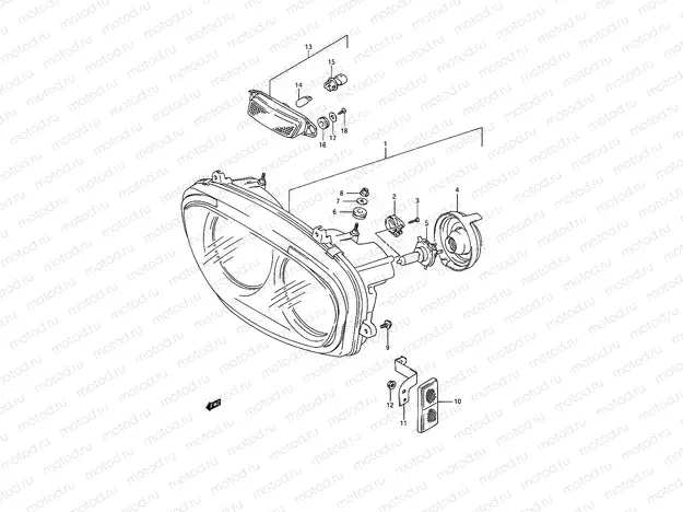 26 - HEADLAMP