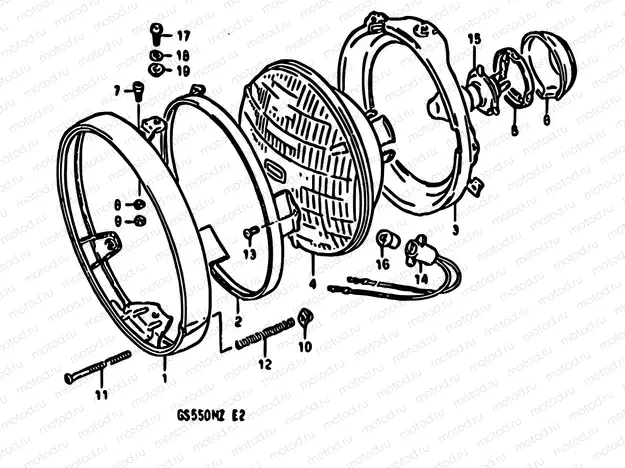 26 - HEADLAMP (E04)