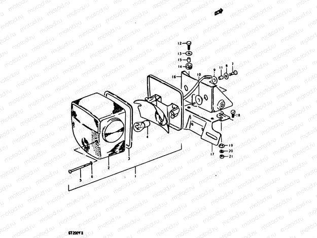 26 - REAR COMBINATION LAMP