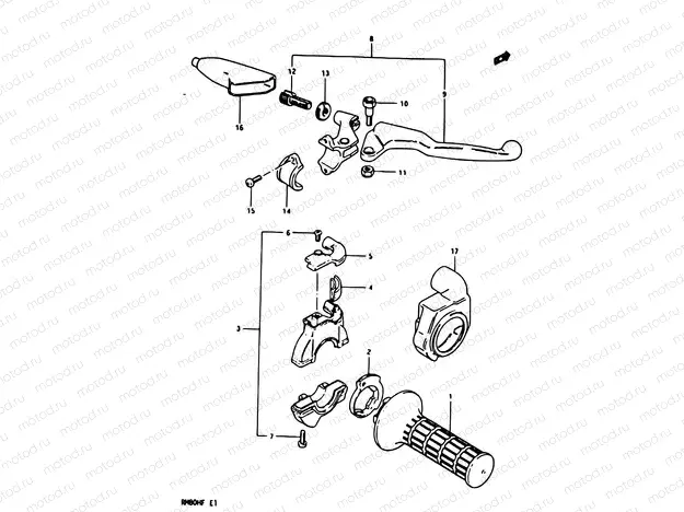26 - RIGHT HANDLE LEVER