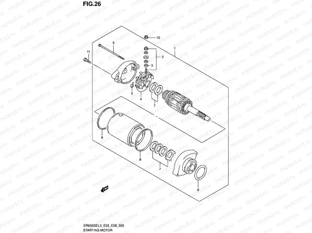 26 - STARTING MOTOR