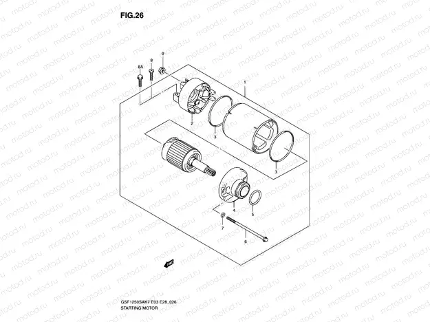 26 - STARTING MOTOR