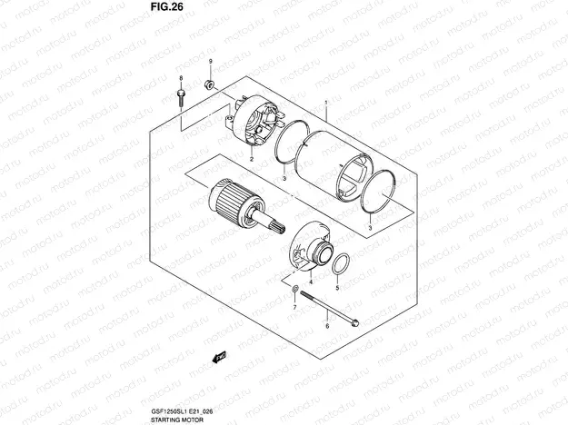 26 - STARTING MOTOR