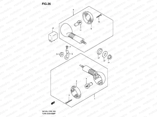 26 - TURN SIGNAL LAMP