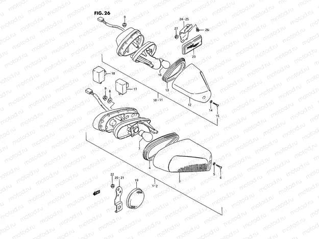 26 - TURN SIGNAL LAMP