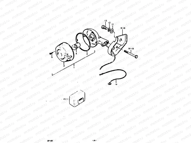 26 - TURN SIGNAL LAMP (UC, UN)