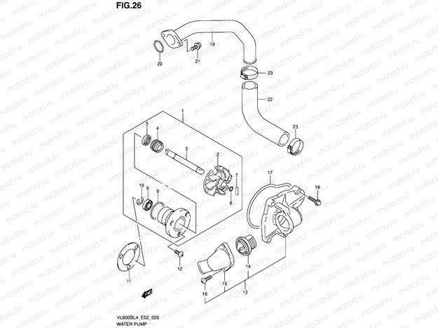 26 - WATER PUMP