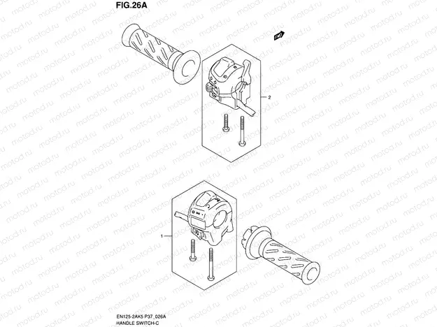 26A - HANDLE SWITCH (EN125-2AK7)