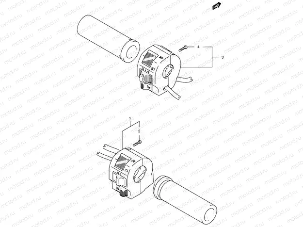 26A - HANDLE SWITCH (MODEL K4)