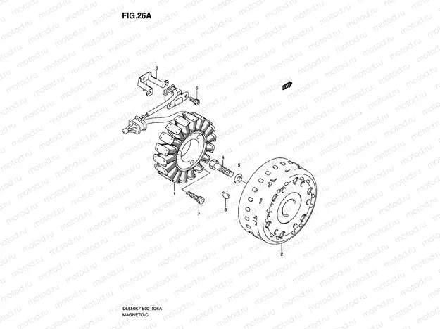 26A - MAGNETO (MODEL K8/K9/L0)
