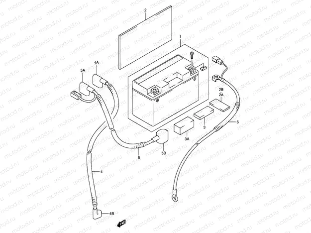 27 - BATTERY (DR-Z400EY/EK1/EK2/EK3/EK4)
