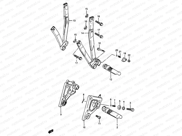 27 - FOOTREST