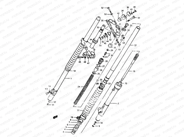 27 - FRONT FORK MODEL Z