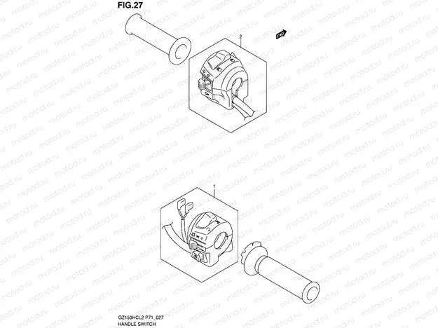 27 - HANDLE SWITCH