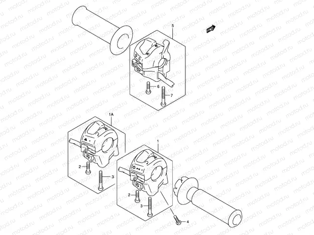 27 - HANDLE SWITCH
