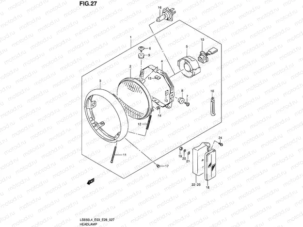 27 - HEADLAMP