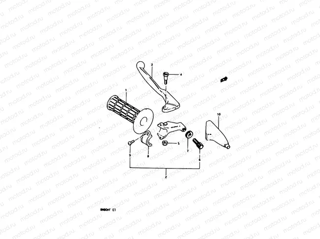 27 - LEFT HANDLE LEVER