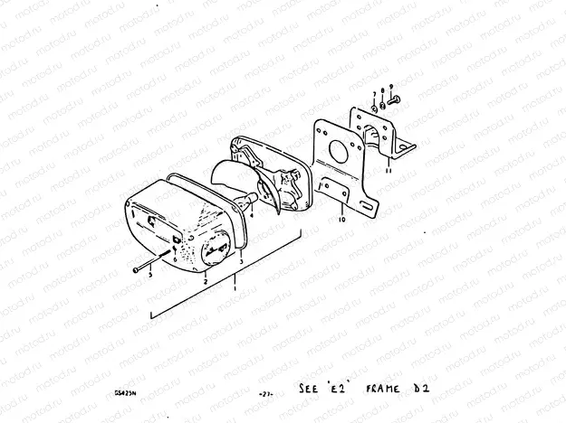 27 - REAR COMBINATION LAMP