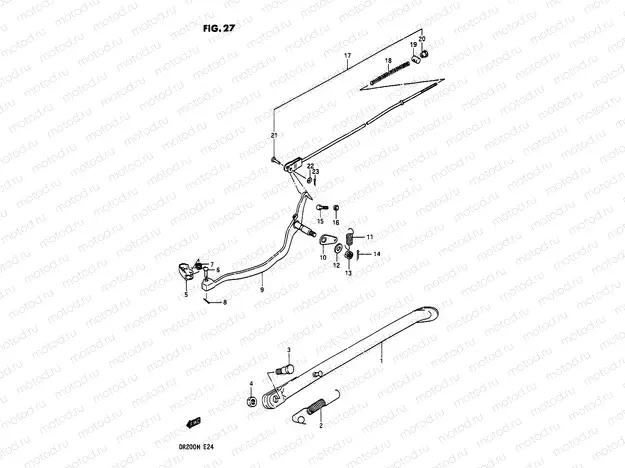 27 - STAND - REAR BRAKE
