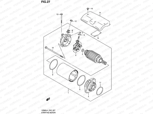 27 - STARTING MOTOR
