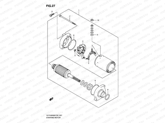 27 - STARTING MOTOR