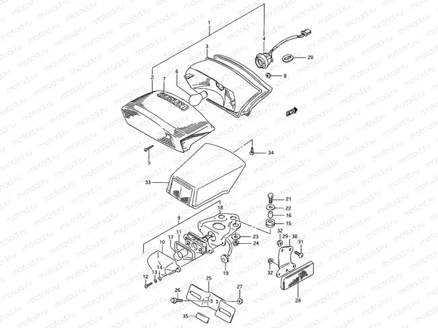 27 - TAIL LAMP - LICENSE LAMP