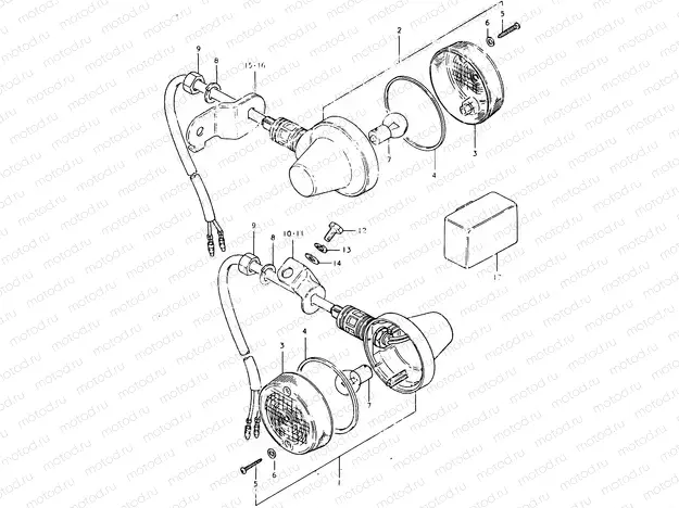 27 - TURN SIGNAL LAMP