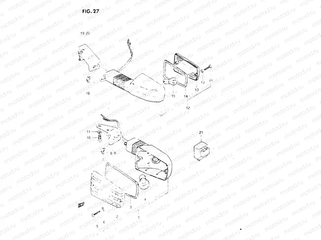 27 - TURN SIGNAL LAMP