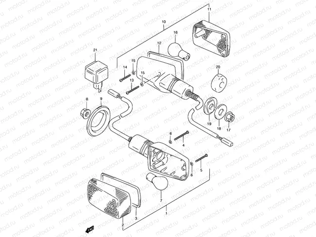 27 - TURNSIGNAL LAMP