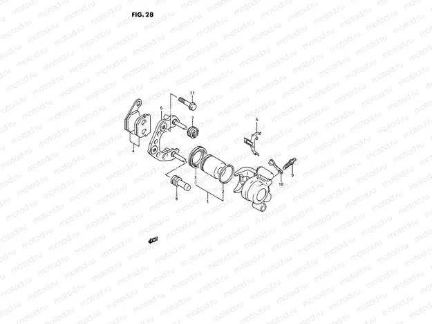 28 - FRONT CALIPER