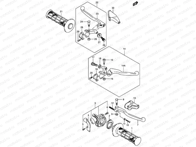 28 - HANDLE LEVER