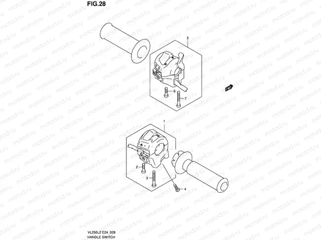 28 - HANDLE SWITCH