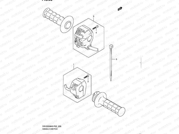 28 - HANDLE SWITCH