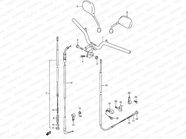 28 - HANDLEBAR