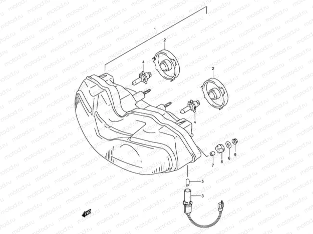 28 - HEADLAMP