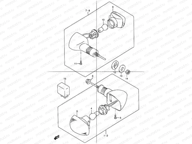 28 - TURN SIGNAL LAMP