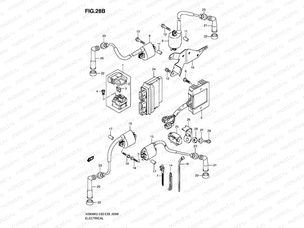 28B - ELECTRICAL (MODEL K9 E33)
