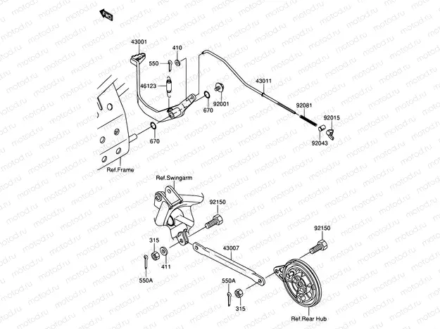 29 - BRAKE PEDAL
