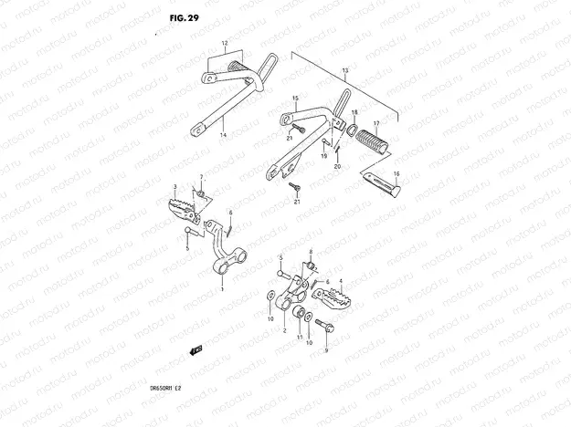 29 - FOOTREST